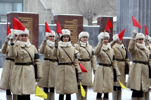 Регулировщицы в военной форме появятся в Волгограде 1 и 2 февраля